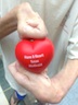 Have a Heart for Texas Medicaid heart-shaped stress ball